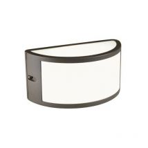 Applique led 10 w a Mezza Luna Petit Marrone