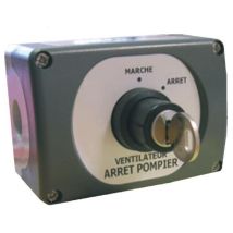 S&p 720405 - Boitier Arret Pompier Bap-a A Emission 24/48v - 710004