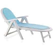 Carico bianco caiman con cuscino - Verde