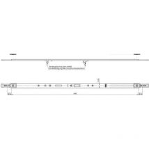 Fuhr - Anschlussstulp Multisafe 855r U-stulp 24 Mm Länge 648 Mm Oberfläche Edelstahl Edelstahl