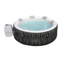 Bestway - Spa gonflable Lay-Z Spa hollywood AirJet 6 places - Noir