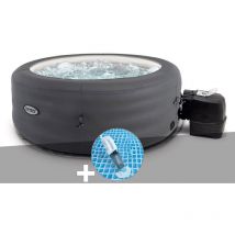 Intex - Kit spa gonflable PureSpa Access rond Bulles 4 places + Aspirateur