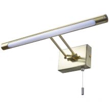 Forum - Spa Chai Satin Brass 410mm Picture Light - SPA-30993-SBRS