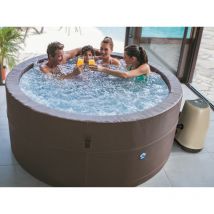 France Sauna - Spa portable semi-rigide Vita Premium rond Bulles 4-6 places - Netspa