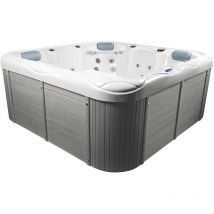 Mlspa - Spa rigide cuve acrylique et châssis bois ML500 (5 places dont 2 allongées)