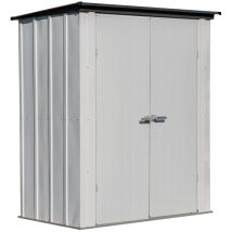 Spacemaker - Armoire de jardin en métal Armoire à outils 5x3 grise