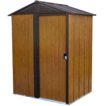 Gerätehaus Woodlake holzoptik 151 x 122 x 198 cm (b x t x h) - Spacemaker