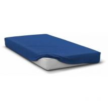 Home-linge-passion Hp71771 Spannbettlaken Blau Beruhigend 160x200 Cm