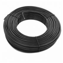 Estexo - Spanndraht Garten Draht Zaun Gartenzaun 3,8 mm verzinkt, anthrazit oder grün Anthrazit ral 7016 / 3,8 mm x 80 m