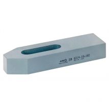 AMF - Spanneisen din 6314 125 mm für T-Nut 12 + 14 + 16 mm - 70045