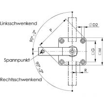 Spanneisen Nr. 6314Z Gr. 22 x 160 mit Treppenzähnen passend zu Spannunterlagen