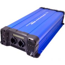 Spannungswandler FS4000D 48V 230V 4000 Watt reiner Sinus blau mit Display