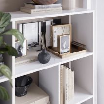 Meuble de rangement cube Nove, Blanc, 107.2 x 107.8 cm 7 compartiments Vicco