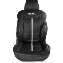 Sparco Sitzauflage fürs Auto - Schwarz/Grau - ergonomisch & universal