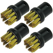 Brass Wire Brush Nozzles for Karcher Steam Cleaner (Pack of 4)