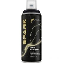 Sprühdose 400ml – Matte Sprühfarbe - Tiefschwarz - Spark