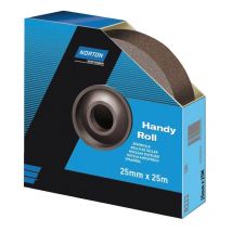 Norton Saint Gobain R222 25MMX25M Al/Ox Roll Grit 40