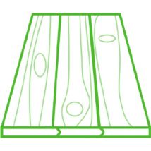 Sparset Universal Holzfußboden-Set 3m2