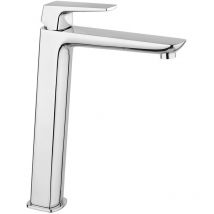 Miscelatore monocomando lavabo alto linea spartaco cromo