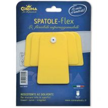 Spatola laminazione in silicon plastica set 4 spatole da 155 mm ,125mm ,100mm ,65mm