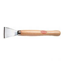 Spatule à rouille largeur 50 mm fin poli bois rond