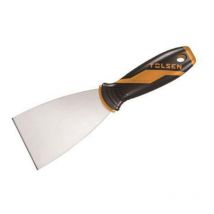 Spatule acier manche caoutchouc 120MM Tolsen