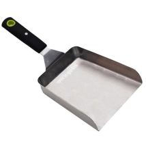 Cook'in Garden – Spatule aimantée inox bi-matière – Ustensile de barbecue – Garantie 2 ans