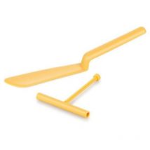 Spatule à crêpes avec étaleur Delicia en nylon résistant