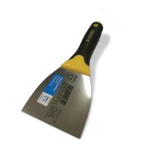 Couteau à enduire – Acier inoxydable – Largeur 10 cm – Bi-matière – DEKOR