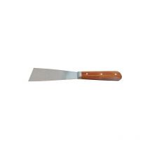 Spatule peintre 40 mm Haromac passage, lame conique, inox bois de rose