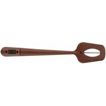 Cruel - Spatule Thermomètre - Thermomètres à Confiture avec Transparent Affichage Numérique pour Le Chocolat, Les Crèmes, Les Sauces, Les Confitures
