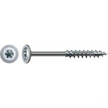 Banyo - spax hi.force, 10 x 320 mm, 25 Stück, Teilgewinde, Tellerkopf, t-star plus T50, 4CUT, wirox - 0251011003205