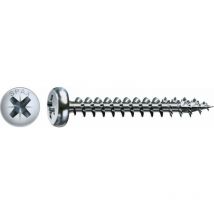 Spax - Universalschraube 3,5 X 25 Mm Halbrundkopf Kreuzschlitz Z Vollgewinde 4cut Wirox A3j 1000 Stk