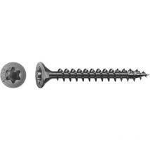 1191040400603 Vite da legno 4 mm 60 mm t-star plus Acciaio Nero blax 200 pz. - Spax