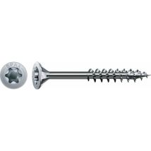 Spax - Universalschraube, 4 X 45 Mm, 100 Stück, Teilgewinde, Senkkopf, T-star Plus T20, 4cut, Wirox - 4191010400457