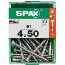 Universalschrauben 4.0 x 50 mm tx 20 - 40 Stk. Holzschrauben - Spax