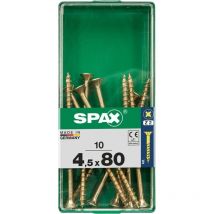 Universalschrauben 4.5 x 80 mm pz 2 - 10 Stk. Holzschrauben - Spax