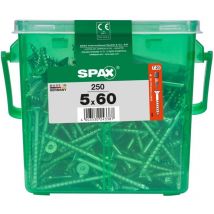 Spax - Universalschrauben 5.0 X 60 Mm Tx 20 - 250 Stk. Holzschrauben