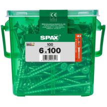 Universalschrauben 6.0 x 100 mm tx 20 - 100 Stk. Holzschrauben - Spax