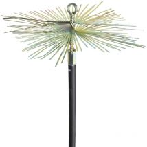 Kit di spazzacamini 7m + 1 riccio in acciaio 250mm Werka Pro