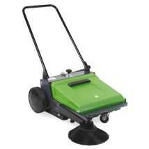 Spazzatrice a spinta manuale IPC 510-M – Pista di pulizia 670mm, Produttività 2345m²/h, Peso 24kg