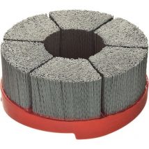 Lessmann - Spazzola a disco hfb D.100mm Setole abrasive Bohr.SiC K.80 3600min-¹ lessmann