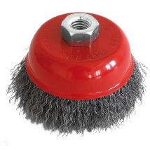 Spazzola a tazza attacco M14 ï mm. 125