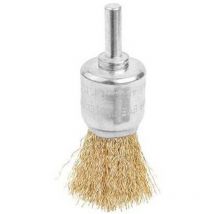 Spazzola acciaio a pennello + gambo 771201 Wokin