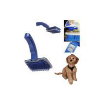 Spazzola cardatore pettine animali cane gatto toelettatura auto pulizia morbida