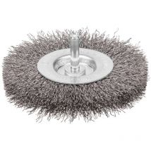 Spazzola circolare con gambo ø mm 100 - spessore fili 17 mm