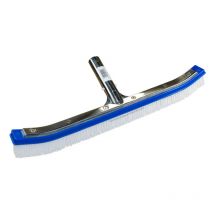 Spazzola curva rinforzata in alluminio Starpool 45 cm.