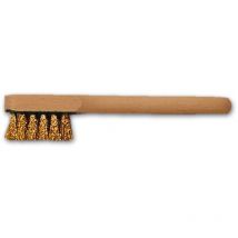 Spazzola ottone Pavan manico legno