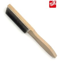 Spazzola per pulizia lime MM.260x45 – 225 mm – Acciaio temprato – 100 mm x 30 mm – 8 mm