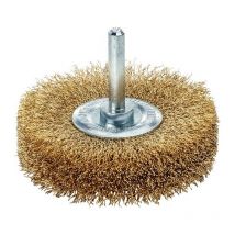 Lessmann - Riparato a pennello piatto d. 60 mm 6 mm Asta addensata. di thread 0,2 mm in ottone 16 mm 15.000 min